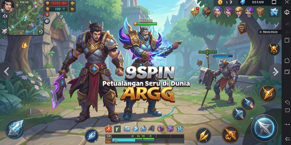 Tangkapan layar gameplay seru di dunia ARPG 98SPIN.