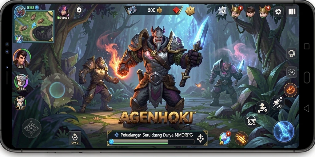 Tampilan gameplay <strong>AGENHOKI</strong> yang mendebarkan dan penuh aksi.
