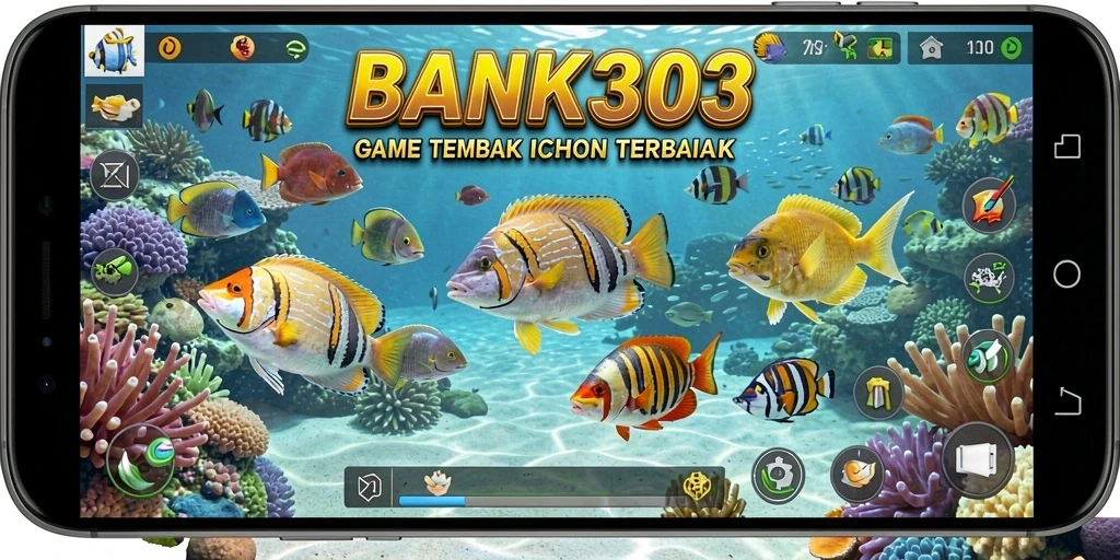 Tangkapan layar utama BANK303 menampilkan aksi menembak ikan yang menyenangkan.