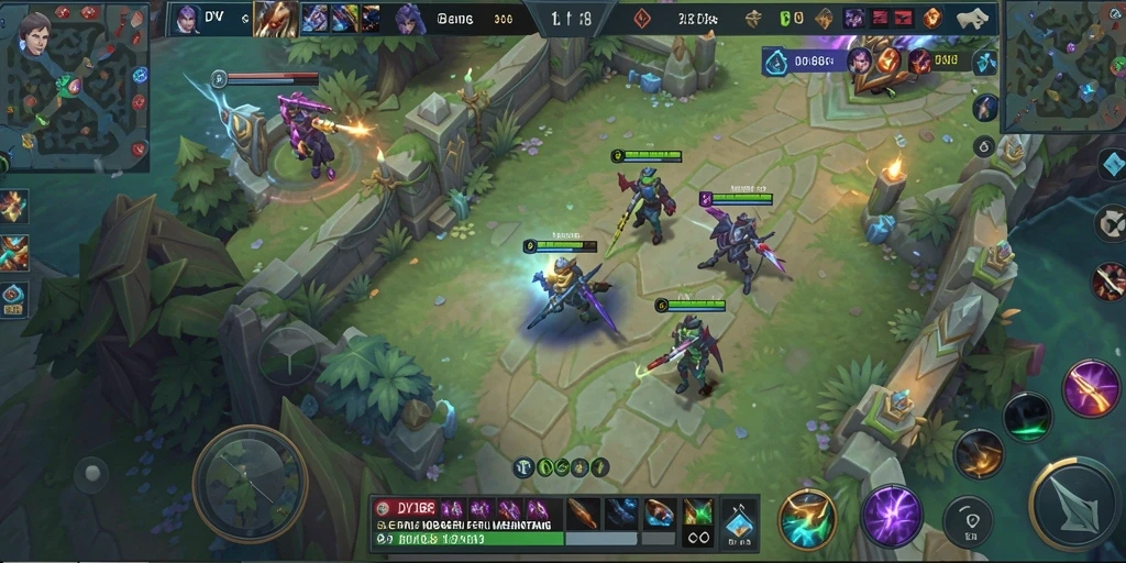 Tampilan gameplay seru di DV188 dengan aksi intens.