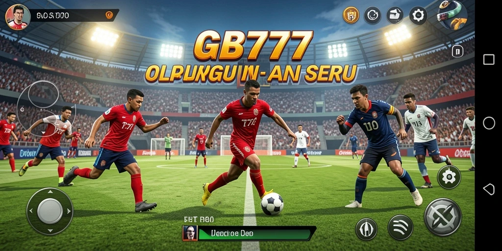 Tampilan gameplay yang menarik dalam permainan olahraga GB777.