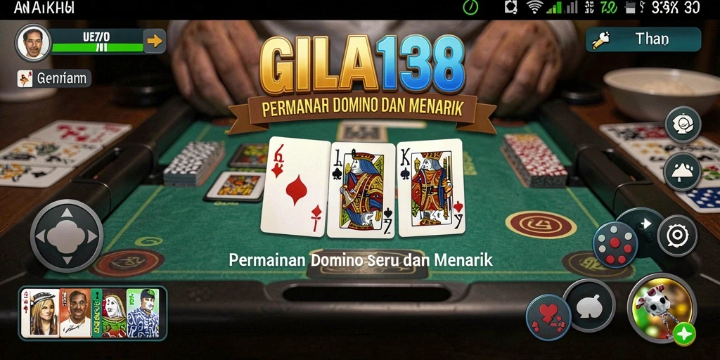 Gameplay seru dan menarik dari permainan domino GILA138.