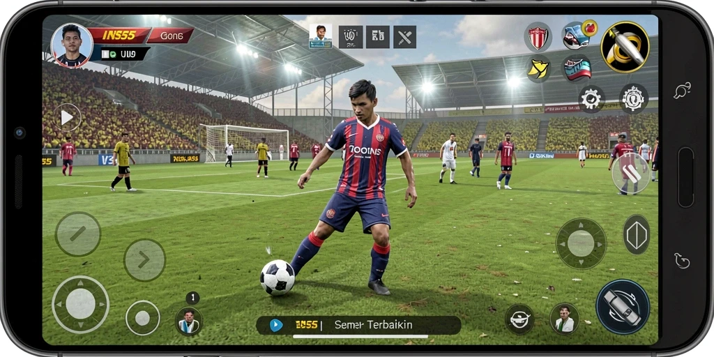 Tampilan gameplay INS55 yang dinamis dan menegangkan.