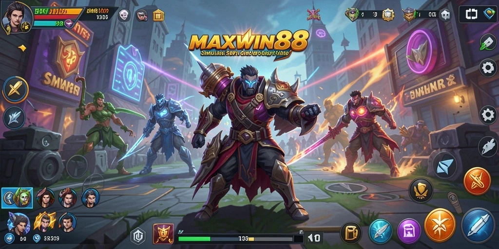 Tampilan gameplay MAXWIN88 yang seru dan menarik.