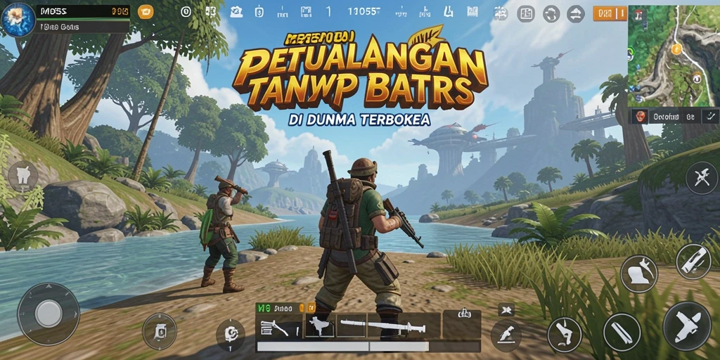 Tangkapan layar MPO555 menunjukkan aksi petualangan di dunia terbuka yang menakjubkan.