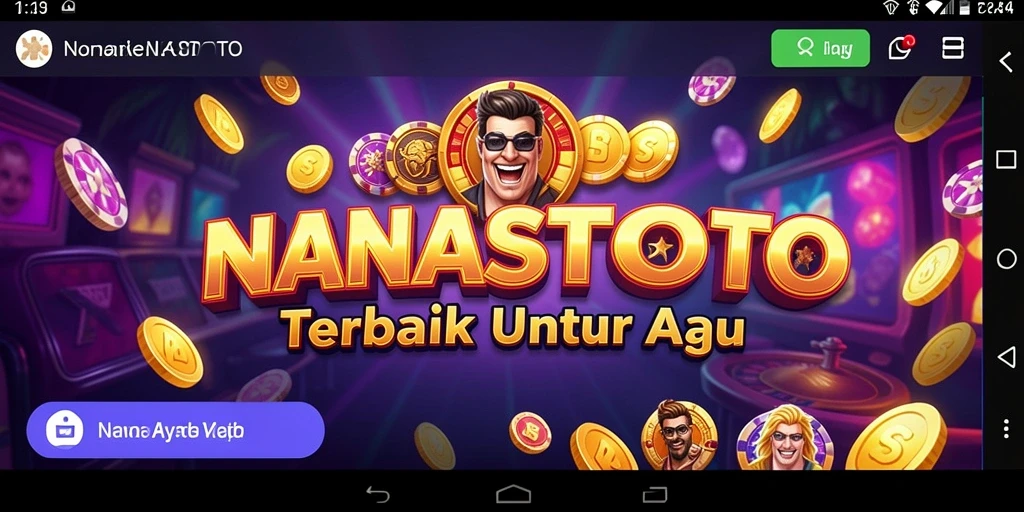 Screenshot NANASTOTO menampilkan gameplay menarik di kasino.