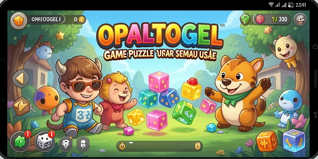 Tampilan gameplay OPALTOGEL yang seru dan menantang.
