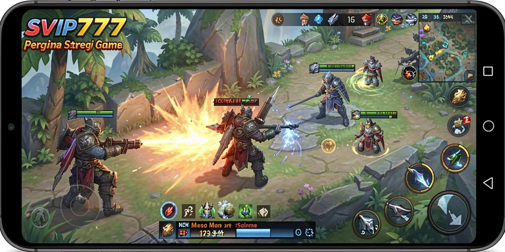 Tampilan gameplay menarik dari SVIP777 strategi yang mendebarkan.