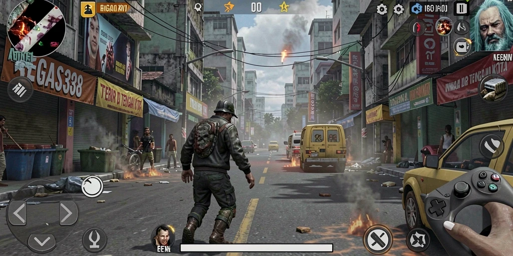 Tangkapan layar dari pengalaman permainan mencekam VEGAS338.