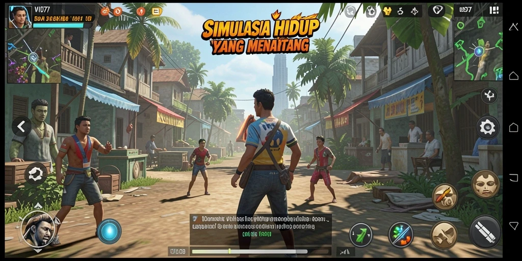 Tampilan gameplay <strong>VIO77</strong> menunjukkan aktivitas simulasi yang menarik.
