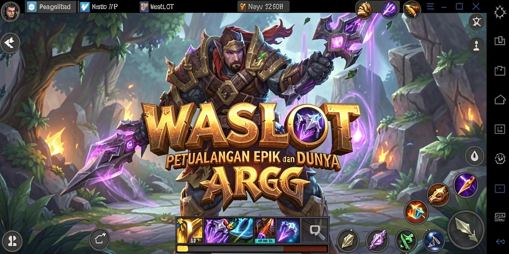 Tampilan gameplay <strong>WASLOT</strong> yang memukau dan aksi yang mendebarkan.