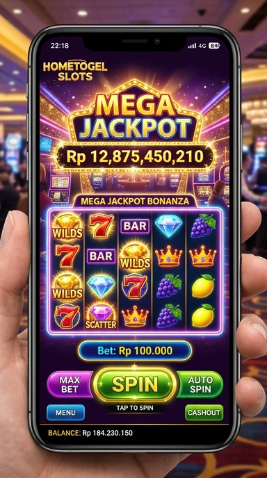 Proses pengunduhan aplikasi di hometogel yang mudah dan cepat.